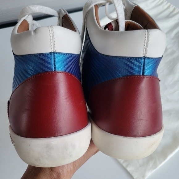 Bally limited edition  leather sneakers size 44/US 11. - Picture 10 of 14